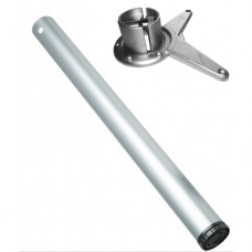 stolová noha Level H820/60 chrom