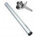 stolová noha Level H710/60 nikl satin