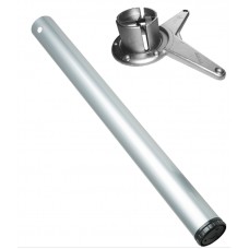 stolová noha Level H710/60 černá